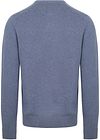Sweter McGregor z wełną merynosów, z dekoltem w serek, w kolorze niebieskim Product / Achterkant