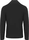 Sweter Profuomo z półgolfem na zamek, strukturalny, granatowy Product / Achterkant