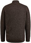 Vanguard Trui Half Zip Wol Bruin Product / Achterkant