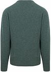 Jersey William Lockie de lana Moorland en verde Product / Achterkant
