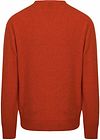 William Lockie V-neck Lambswool Ember Product / Achterkant