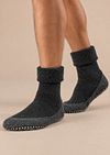 Falke Cosyshoe hjemmesko antracit Model / Voorkant