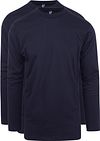 Alan Red Camiseta Azul 3128/2P/06 Virginia LS Navy 2-pack