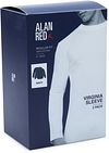 Alan Red T-Shirt Virginia Navy z długim rękawem 2-pack Verpakking