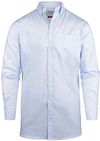 Camisa twill Steppin' Out de manga extra larga en azul claro Product