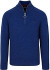 Barbour Newtown Half Zip Trui Wol Ink Blue MKN1774-BL53 kopen | Suitable