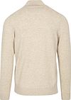Chaleco Profuomo de lana merino en color crudo Product / Achterkant