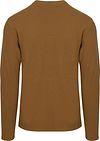 Superdry Pullover Henley Waffle Washed Camel Product / Achterkant