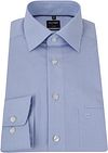 OLYMP Luxor Blauw Ruit Hemd Product / Detail