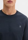 T-Shirt a maniche lunghe Marc O'Polo blu navy Model / Detail