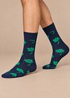 Happy Socks Chaussettes Fleur Model / Voorkant