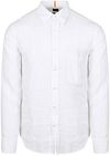 BOSS Chemise Relegant De Lin Blanche 50537381-100 commander en ligne | Suitable
