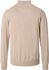 Casa Moda Halfzip Pullover Solid Beige Product / Achterkant