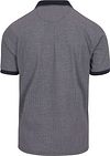 CASAMODA Polo Shirt Print Grey Blue Product / Achterkant