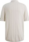Cast Iron Polo Mezza Zip Ecru Product / Achterkant