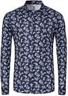 Desoto Hemd Print Denim Blooming Navy 78128-3-529 kopen | Suitable
