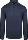 Desoto Langærmet poloshirt Essential Navy 87018-3-512