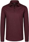 Desoto Longsleeve Poloshirt Essential Burgundy 87018-41-402 köp | Suitable