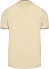 Fred Perry T-shirt Twin Tipped Beige Z53 Product / Achterkant