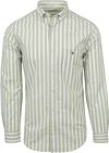 Gant College Skjorta Randig Ljusgrön 3240039-345 köp | Suitable