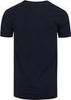 Garage Basic Stretch Navy Cuello de pico Product / Achterkant