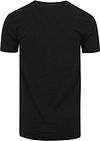Garage Stretch Basic negro cuello de pico Product / Achterkant