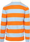 McGregor Rugbyshirt Streifen Orange Blau Product / Achterkant