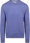 King Essentials Der John Pullover Merino Mittelblau KM111030001-B041T