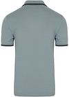 Koszulka polo Fred Perry Twin Tipped M3600 w kolorze niebieskim Z56 Product / Achterkant