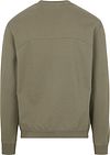 Sudadera Napapijri Badge verde oliva Product / Achterkant