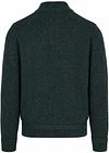 NZA Pullover Mocker Eltham Knit melange dark hunter green