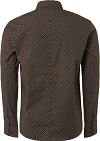 No Excess Hemd mit Musterdruck Caramel Product / Achterkant