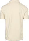 No Excess Polo-shirt Terry Jacquard i Kridt Product / Achterkant