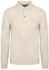 NZA Longsleeve Polo Marshall Light Cream order online | 25BN221-1107 | Suitable Liechtenstein
