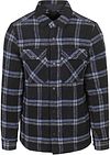 NZA Overshirt Alex Wolmix Marineblå 24KN513-1668