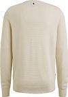 PME Legend Pullover Structure Ecru Product / Achterkant