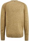 PME Legend Sweater i Uldblanding i Melange Gul Product / Achterkant