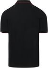 Polo Fred Perry Twin Tipped M3600 Navy Z58 Product / Achterkant