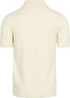 Polo Half Zip No Excess en blanco roto Product / Achterkant