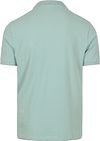 Polo No Excess Riva liso turquesa Product / Achterkant