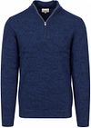 Profuomo Half Zip Pullover Woolblend Royal Blue order online | PPXJ30047A-N1 | Suitable Liechtenstein