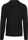 Profuomo Pullover Merino Wool Black Product / Achterkant