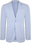 R2 Halflined Colbert Print Lichtblauw 128.JACKET.003-018 kopen | Suitable