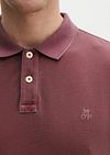 Marc O'Polo Pikétröja Piqué Acai Röd Model / Detail