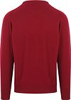 William Lockie Pullover O-neck Lambswool Dubonnet Product / Achterkant