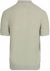 State of Art Knitted Polo Green Product / Achterkant