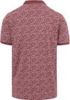 State Of Art Poloshirt Print Rosa Product / Achterkant