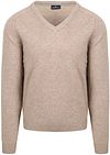 Steppin' Out Pullover V-Neck Lambswool Beige PU-V-LMBS-100P-SO-25.04 Cinnamon Beige order online | Suitable