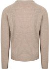 Steppin' Out Pullover V-Neck Lambswool Beige Product / Achterkant