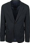Suitable Strato Pied De Poule Suit Wool Navy Product